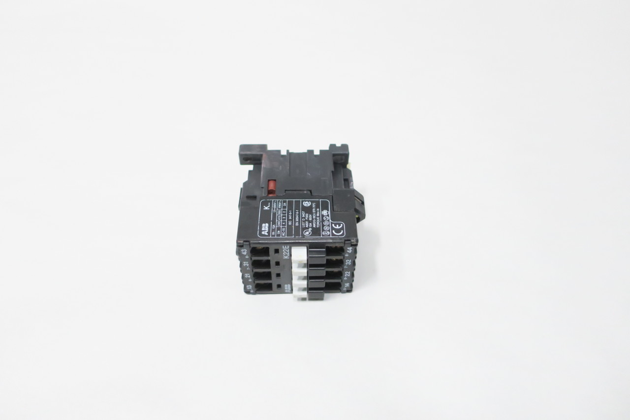 Contacteur ABB K22E 24V 50 Hz - Occasion, Marques D'usure Mais Fonctionnel