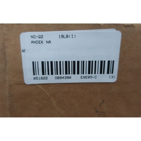 Cinta de aluminio para sellado de Andek 18 pulgadas x 33 pies - 894390