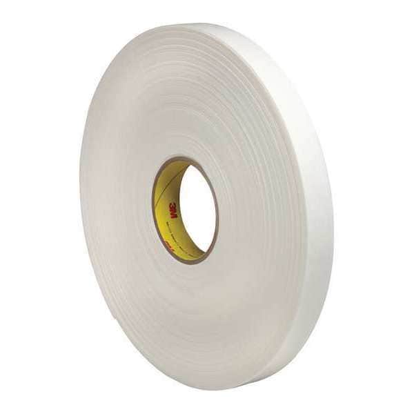 Cinta de espuma de doble cara 3M™ 4466, 1" x 36 yds., 1/16", Blanco, 1/Estuche - T95544661PK