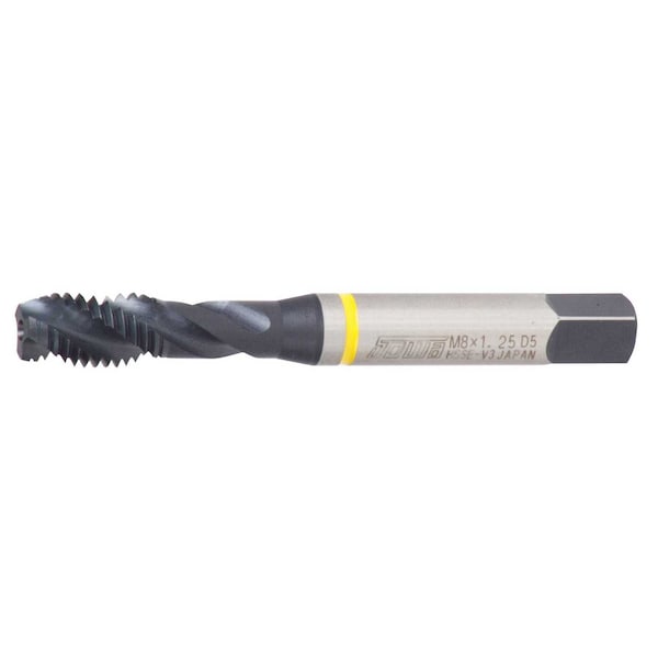 Sowa 1/2"-13 UNC Yellow Ring HSSE-V3 Spiral Flute Taps - 123380