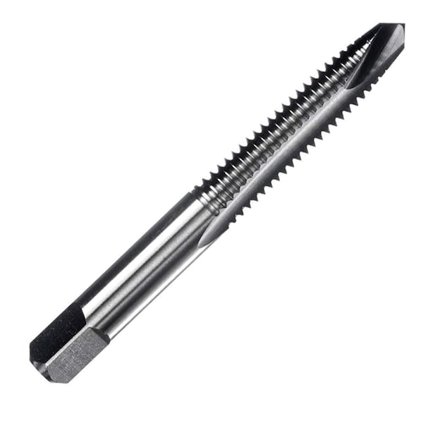 Champion Cutting Tool 1/4in-20 - 321 Spiral Tap, Plug Tap, Standard inHin Limits, 20 TPI Threads per in, HSS, 12PK - CHA 321-1/4-20