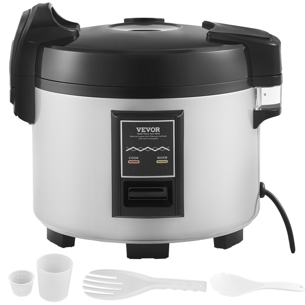 VEVOR Commercial Rice Cooker 60-Cup Non-Stick Pot 13L 12H Keep Warm Restaurant - SYDFBLGS13LLIE3JYV1