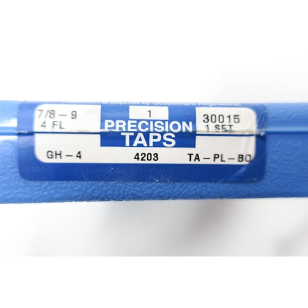 Hanson Whitney GH-4 4FL TAP SET 7/8-9 OTHER TAP - 30015