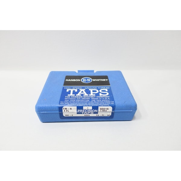 Hanson Whitney GH-4 4FL TAP SET 7/8-9 OTHER TAP - 30015