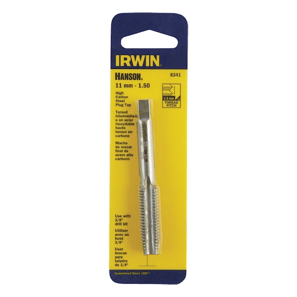 Irwin Irwin Hanson High Carbon Steel Metric Plug Tap 11 - 1.50 mm 1 pc - 8341
