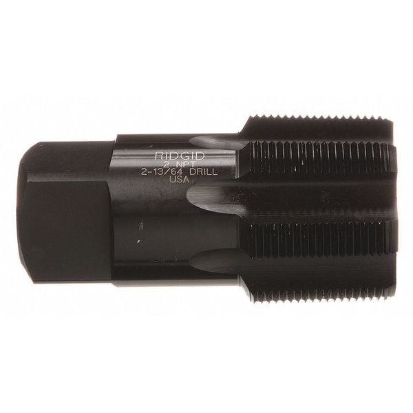 Ridgid Straight Flute Hand Tap, 2"-11 1/2, Taper, 7 Flutes - 35855