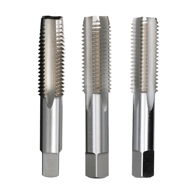 Drill America m8 x 1.25 HSS 4 Flute Tap Set - DWTS8X1.25