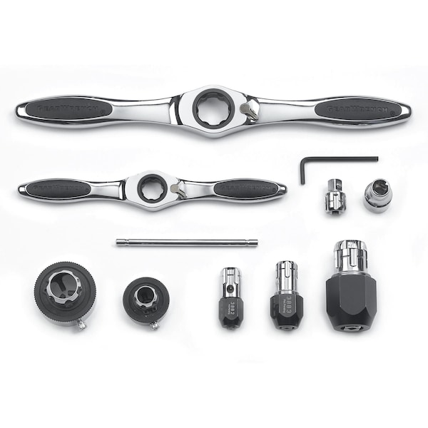 Gearwrench 11 Piece Ratcheting Tap and Die Accessory Set - 82807