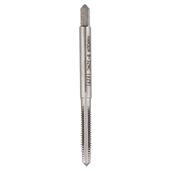 Irwin Straight Flute Tap, #8-32, Carbon Steel - 1024