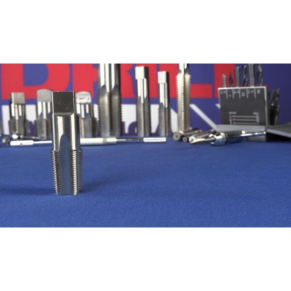 Drill America 2"-11-1/2 NPT HSS 7 Flute Pipe Tap Left Hand - DWT64013LH