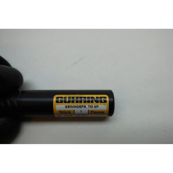 Guhring M12X1.50 4-Flutes 2Xd Carbide Thread Mill Other Tap - 3737-12,007