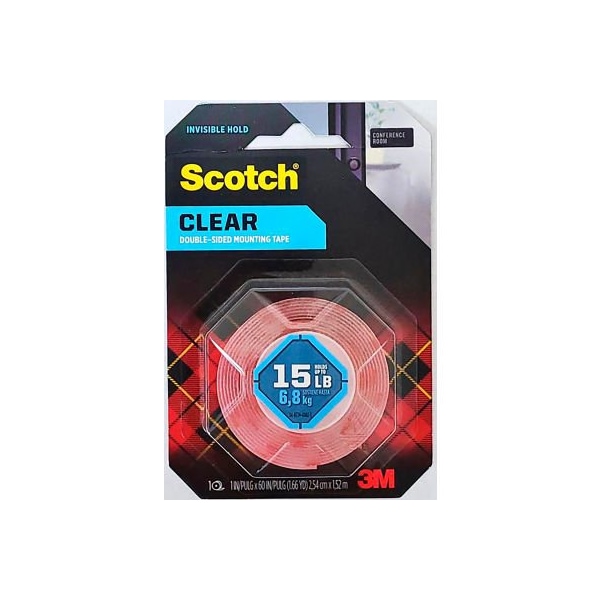 Cinta adhesiva de doble cara GENIE de Scienfic Industries, rollo de 60 pulgadas x 1 pulgada, paquete de 1 - SI-1616