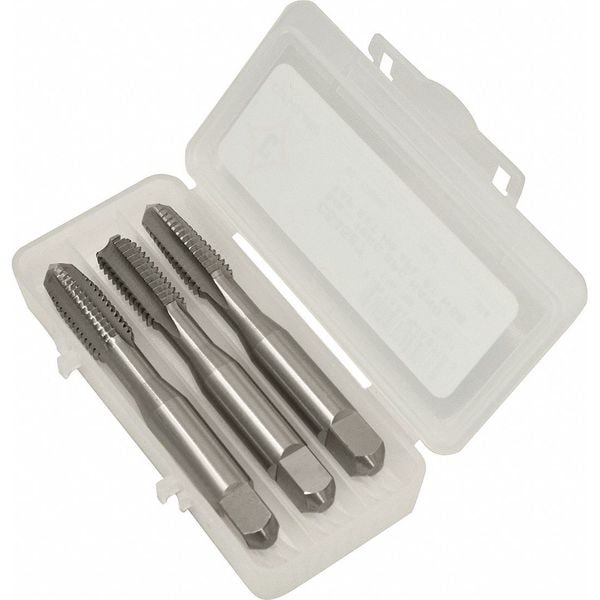 Cleveland Straight Flute Hand Tap, Bottoming, Plug, Taper, 4 - C54762