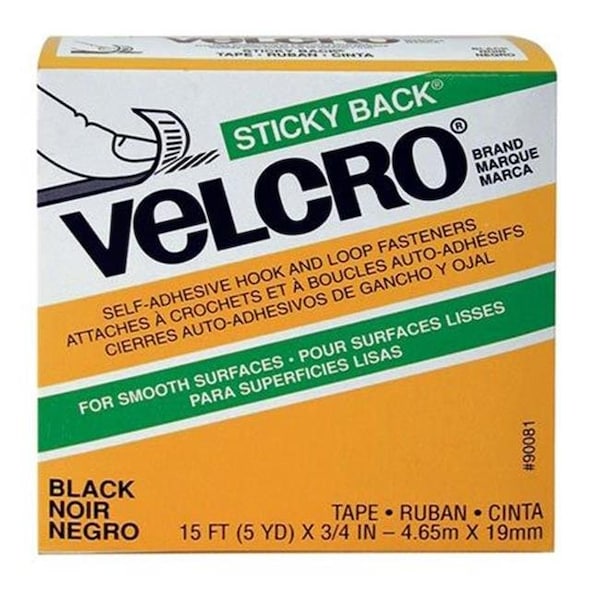 Cinta adhesiva trasera negra Alvin V90081 3-4 X15 - 75967900816