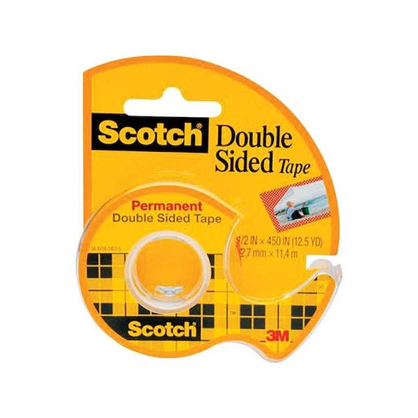 Cinta Doble Lado Transparente de 1/2 pulg. x 450 pulg. - CLIP-137