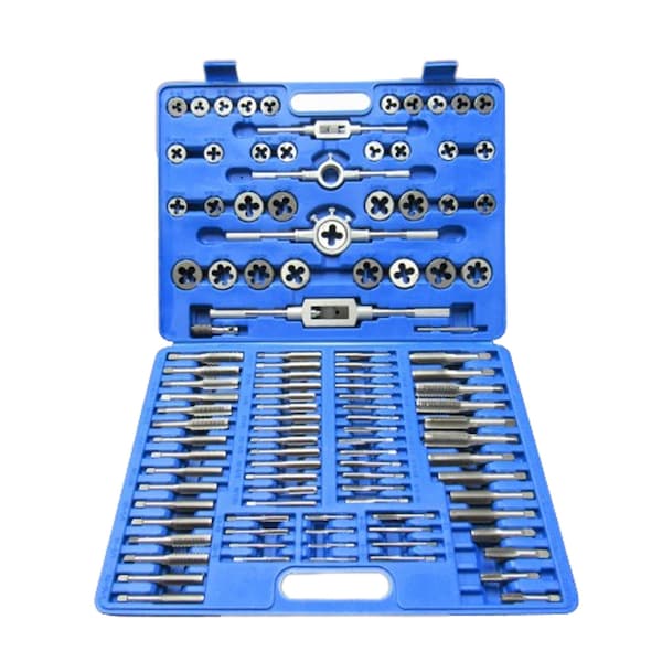 Eagle Taptek Cutting Tools #4-3/4 M6-M18 CARBON STEEL TAP/DIE SET - T&DS-CS-#4-3/4-6M-18M