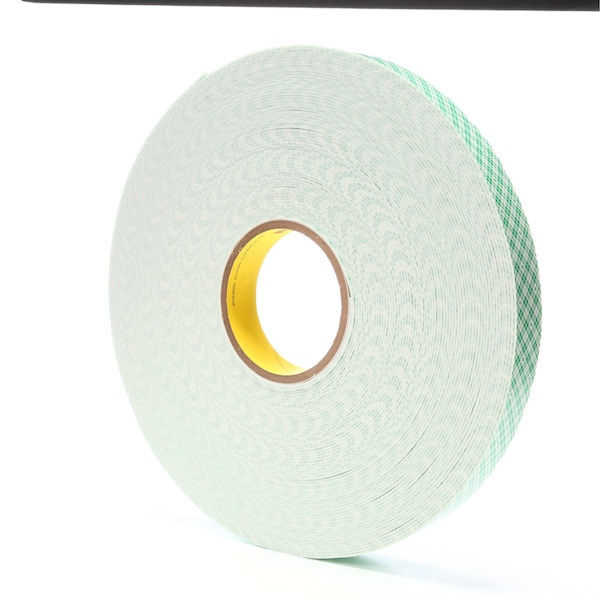 Cinta de espuma de doble cara de 3M, 1"x36 yardas, 1/16", Natural, paquete de 9 - T9554016