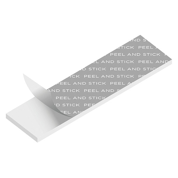Cinta de soporte de doble cara Industrials, 1"W, 12"L, transparente - ZBRCKT-8