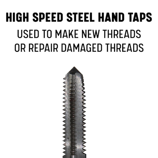 Drill America m20 x 2.5 HSS 4 Flute Taper Tap - DWTT20X2.5