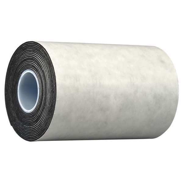 Cinta de espuma de doble cara 3M 4466B, 4" x 5yd, Negra