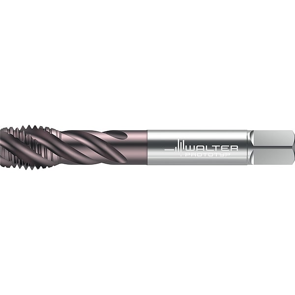 Walter Spiral Flute Tap, 28.50 mm, Modified Bottoming, 5 Flutes, TiAlN - 7557091