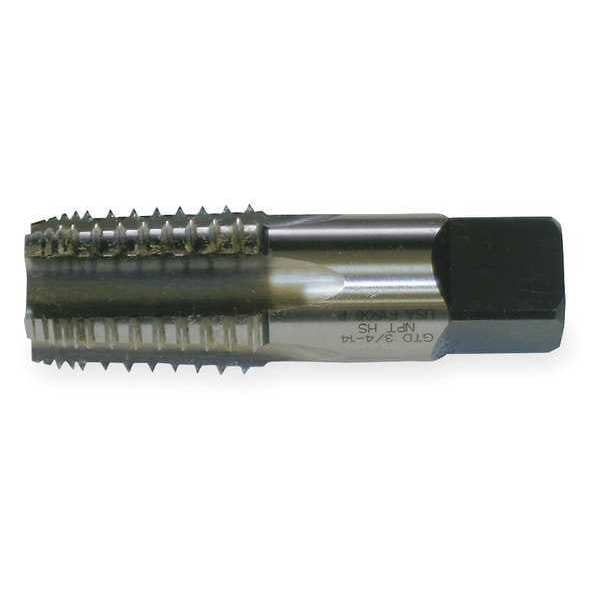 Widia Pipe Tap, 1-1/4"-11-1/2, Taper, 5 Flutes, NPT - 16115