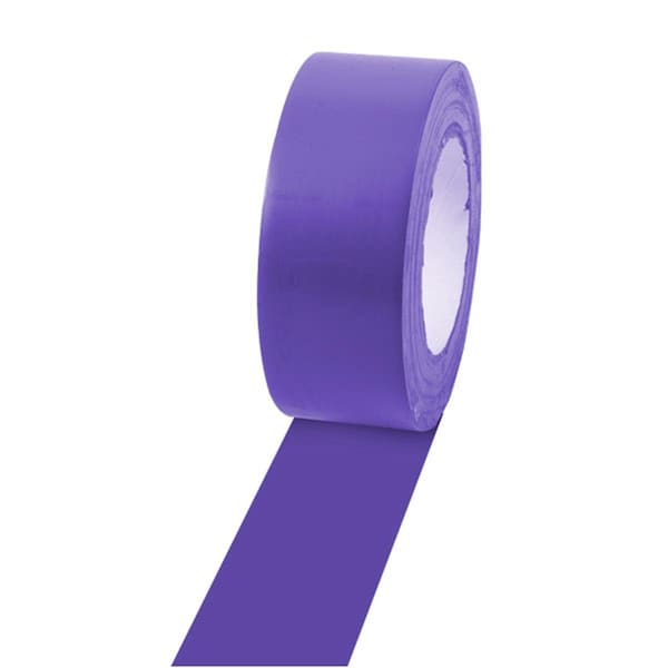Cinta para piso de vinil de 2 pulgadas x 60 yardas de la serie Swivel Pro color morado - SW724294