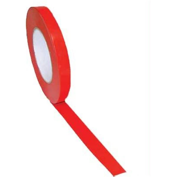 Cinta de vinilo roja de 5 pulgadas x 36 yardas - GO670269