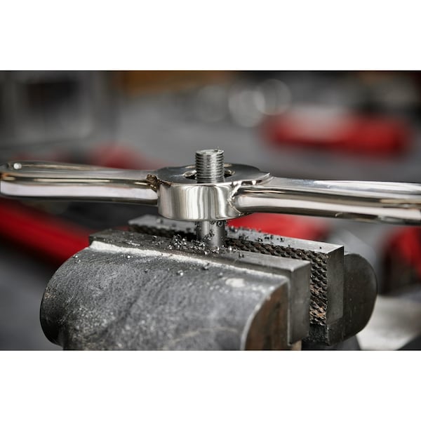 Milwaukee Tool 15PC SAE Tap and Die Set with Hex-LOK 2-in-1 Handle - 49-22-5602