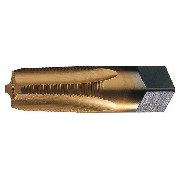 Greenfield Threading Pipe Tap, 1/16"-27, Semi-Bottoming, 4 Flutes, NPTF - 385329