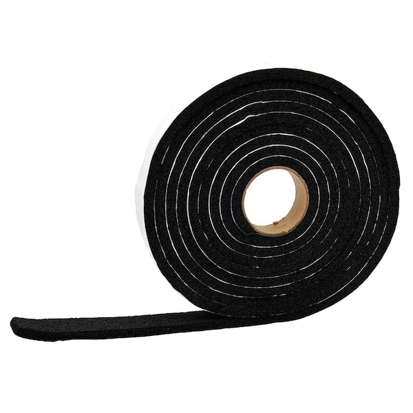 Cinta de espuma de vinilo Ap Products 018-516150 0.312 pulg. x 1 pulg. x 50 pies - 0121.2283