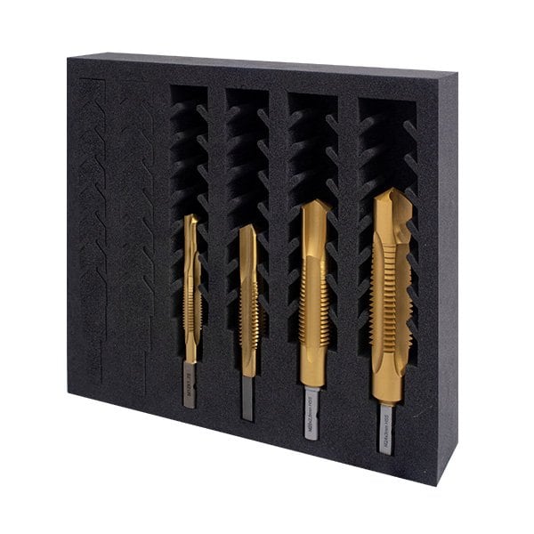 Versadrive HMT HD Combi Drill-Tap Set, 1/2, 5/8, 3/4, 1 in. UNC Combi Drill Taps - 301140-SET1