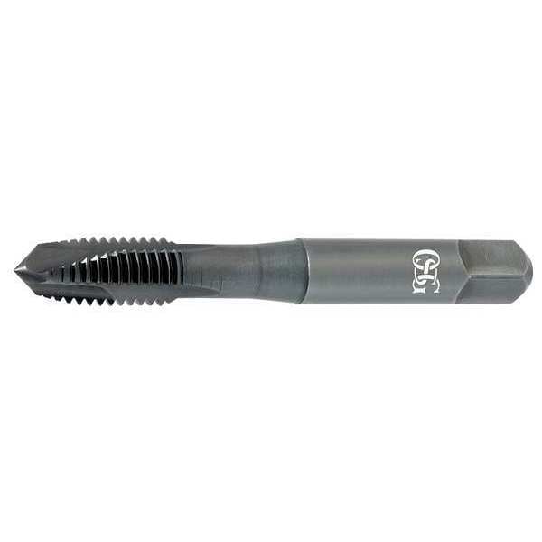 Osg Spiral Point Tap, #6-32, Plug, UNC, 2 Flutes, Uncoated - 2817400