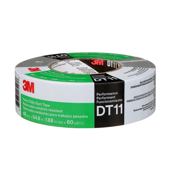 Cinta de ducto 3M, plateada, 11 mil, 54.8m L x 48mm W - DT11
