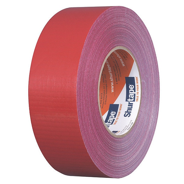 Cinta adhesiva para ductos Shurtape, 48mm x 55m, 9 mil, Rojo - PC 667