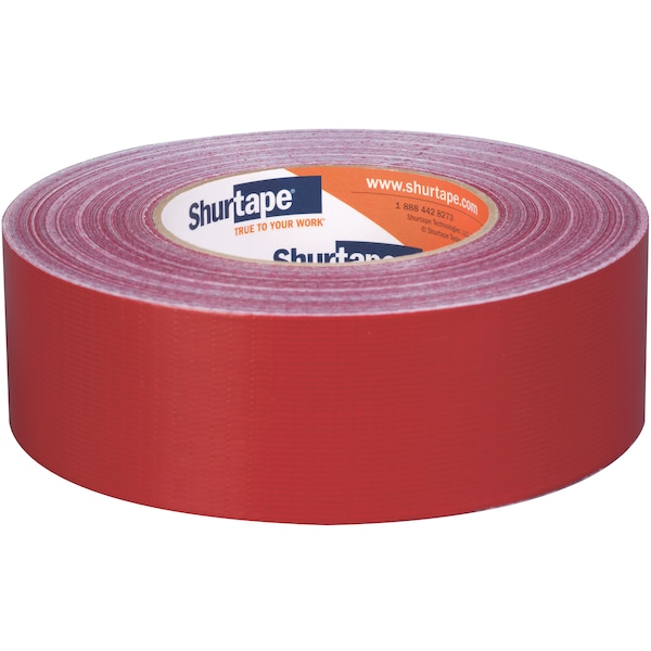 Cinta adhesiva para ductos Shurtape, 48mm x 55m, 9 mil, Rojo - PC 667