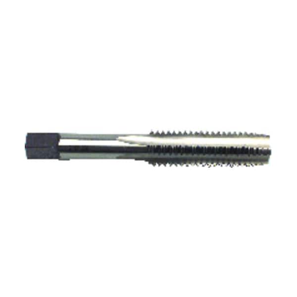 Morse Straight Flute Hand Tap, Series 7500, Metric, Ground, M30x2, Bottoming Chamfer, 4 Flutes, HSS, Brig - 38133