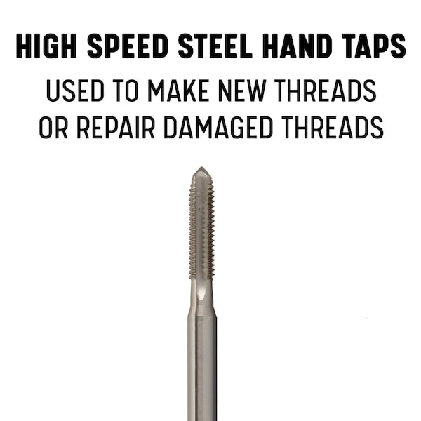 Drill America 3/8-16" x 12 HSS Pulley Tap - DWTET12X3/8-16