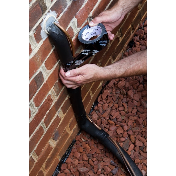 Cinta para HVAC de Shurtape, 48mm x 55m, 3 milímetros, negro - LS 300.