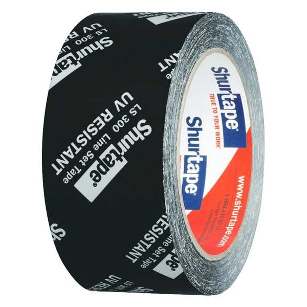Cinta para HVAC de Shurtape, 48mm x 55m, 3 milímetros, negro - LS 300.