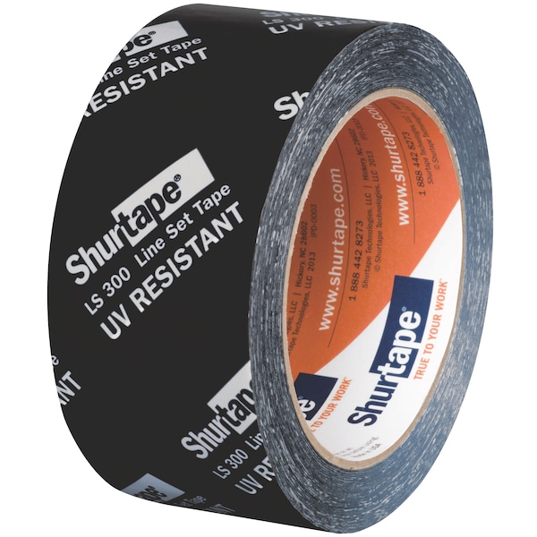 Cinta para HVAC de Shurtape, 48mm x 55m, 3 milímetros, negro - LS 300.