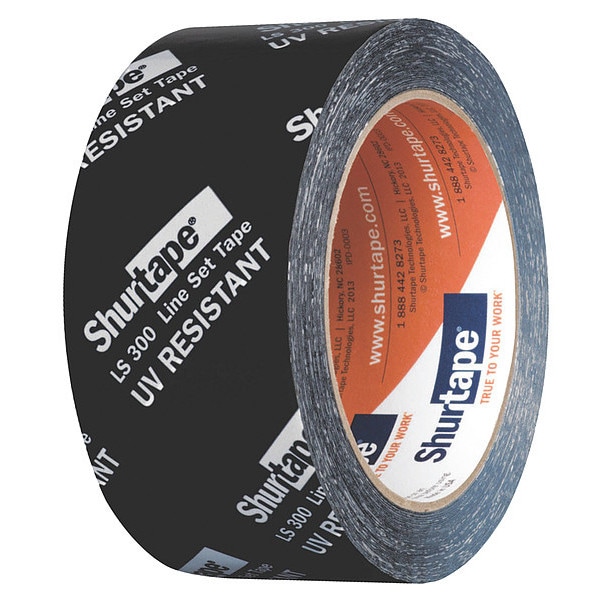 Cinta para HVAC de Shurtape, 48mm x 55m, 3 milímetros, negro - LS 300.