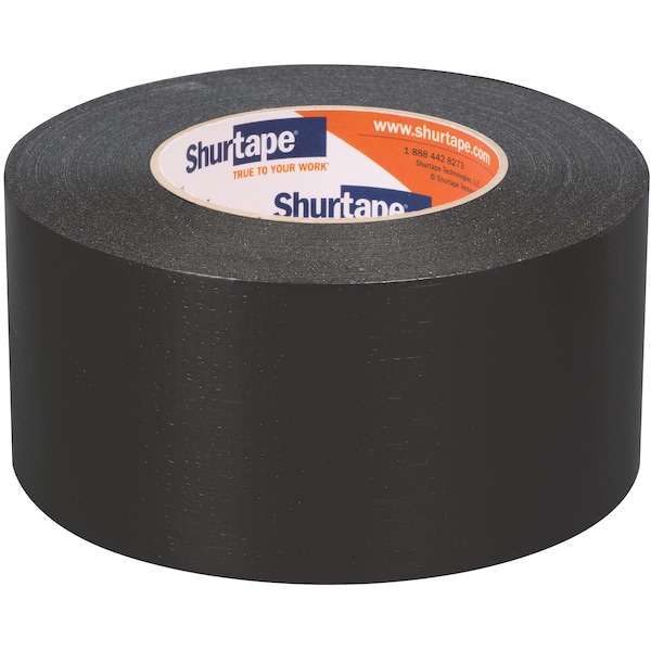 Cinta Adhesiva Duct Tape, 55m L, 72mm A, Negro - PC 009 BLK-72mm x 55m-16 rollos/csp