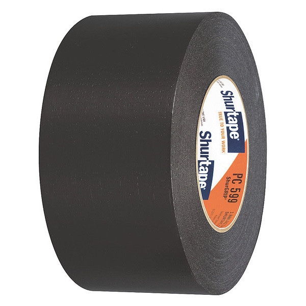 Cinta Adhesiva Duct Tape, 55m L, 72mm A, Negro - PC 009 BLK-72mm x 55m-16 rollos/csp