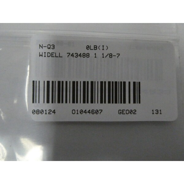 Widell 4FL SET 1-1/8IN OTHER TAP - 743488 1 1/8-7