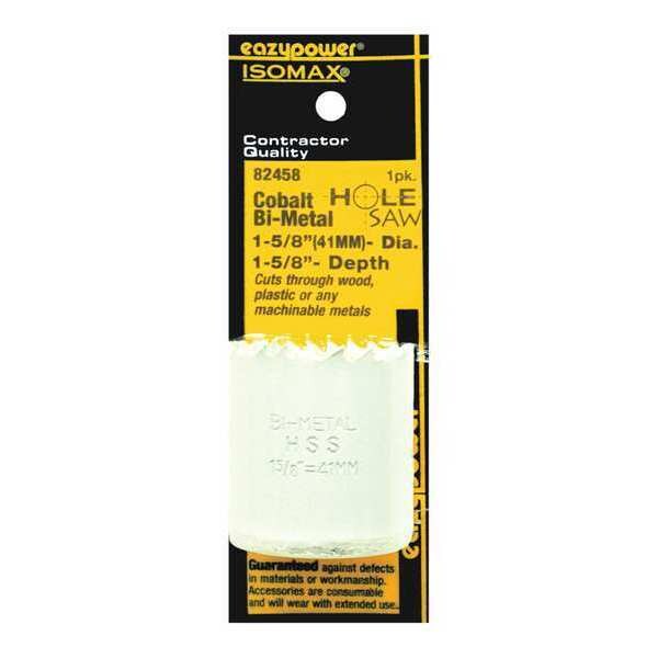 Eazypower Bi-Metal Hole Saw Cobalt 1-5/8" x 1-3/8" - 82458