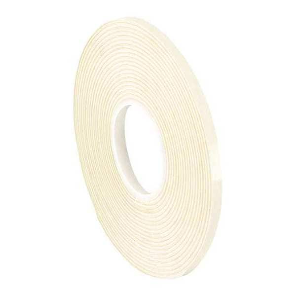 Cinta de espuma de doble cara 3M 4462W de 0.625" x 5yd, Blanco - 4462W