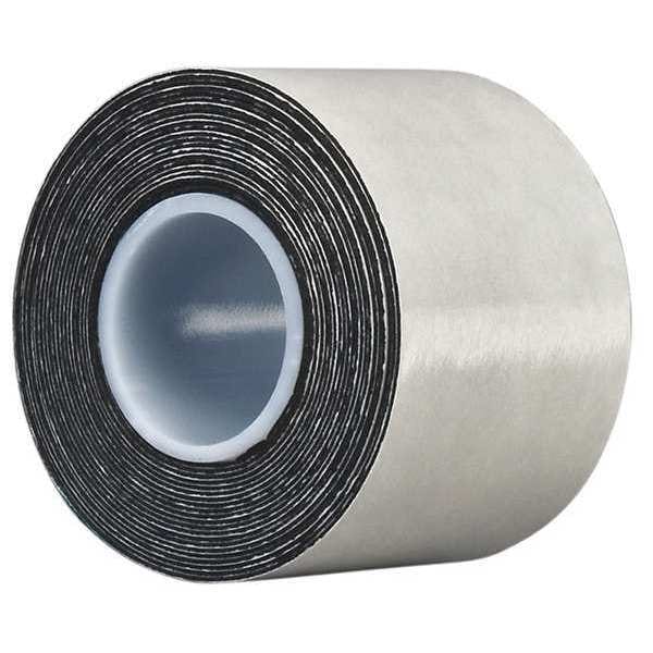 Cinta de espuma de vinilo de doble cara Tapecase VF32B 1.5" x 3", Negro, 25pk - VF32B