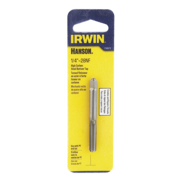 Irwin Irwin Hanson High Carbon Steel SAE Bottom Tap 1/4 in. 1 pc - 1788673