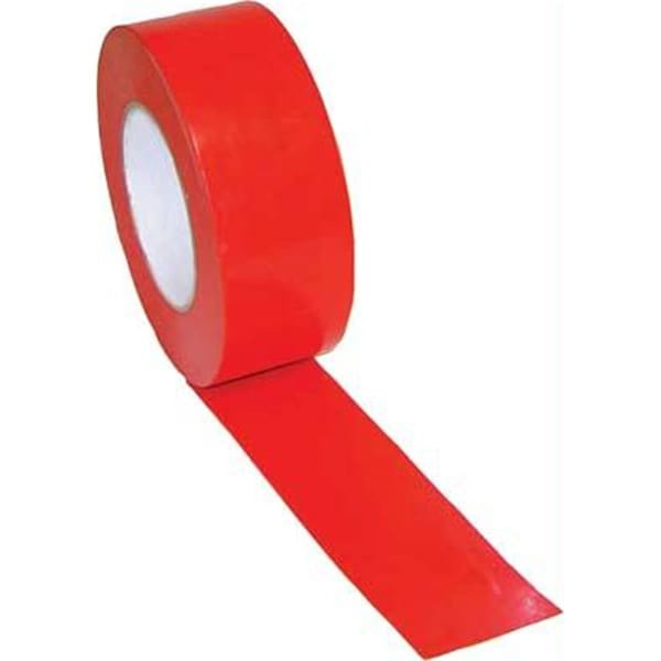 Cinta de vinilo de 2 pulgadas x 60 yardas en color rojo - GO838341